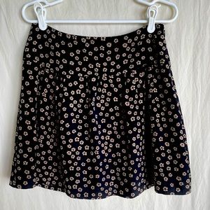 Madewell floral skirt
